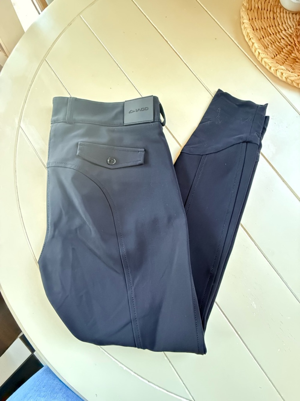 Woolrich Black Performance Riding Leggings